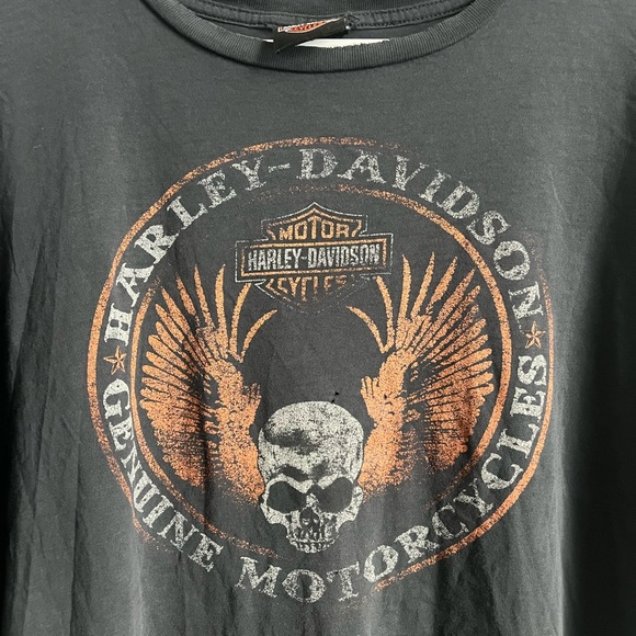 Harley-Davidson Black Graphic T-Shirt for Men - Picture 3 of 10